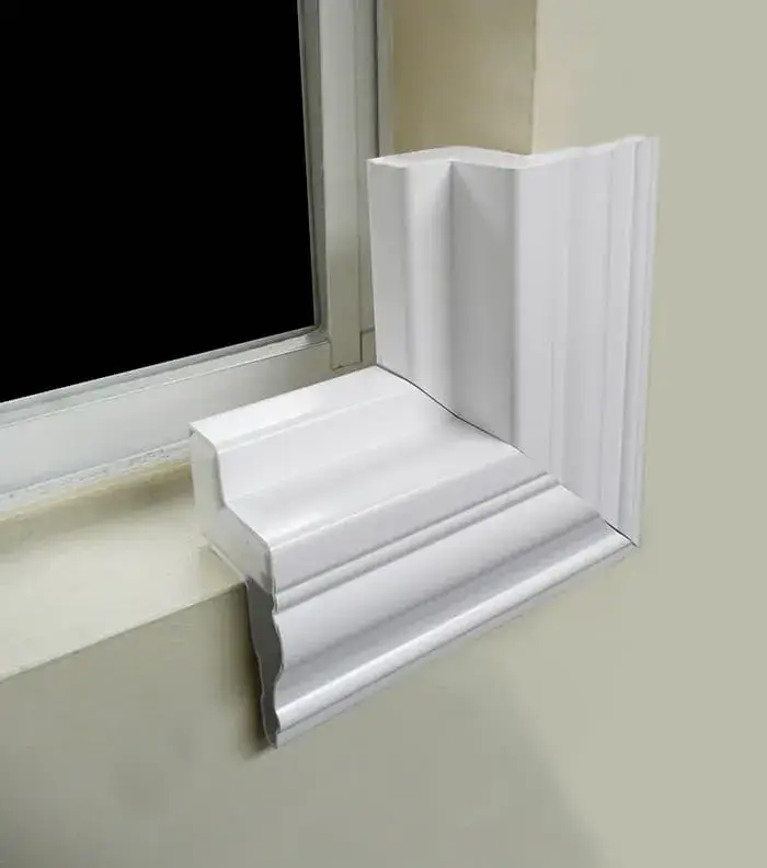 z-frame mounts inside of the window frame